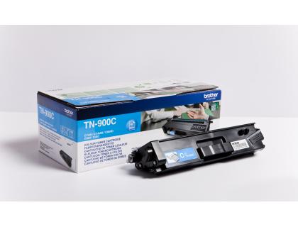 CARTOUCHE LASER BROTHER TN900C COULEUR CYAN 6000 PAG
