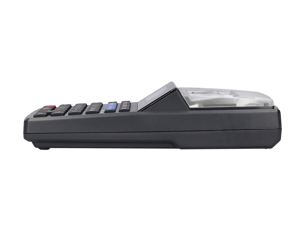 CALCULATRICE Q-CONNECT IMPRESSION ECRAN 12 CHIFFRES  ADDITION SOUSTRACTION MEMOIRE 192X98X44MM COLORIS NOIR