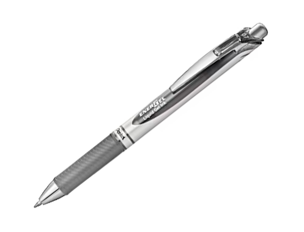 ROLLER PENTEL A ENCRE GEL ENERGEL RETRACTABLE POINTE 0.7MM COLORIS GRIS