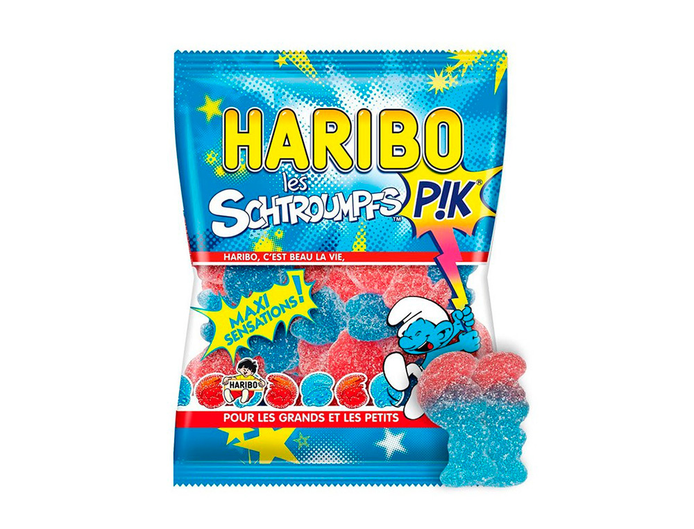 GELI HARIBO SCHTROUMPF PIK SCHT 40G/30