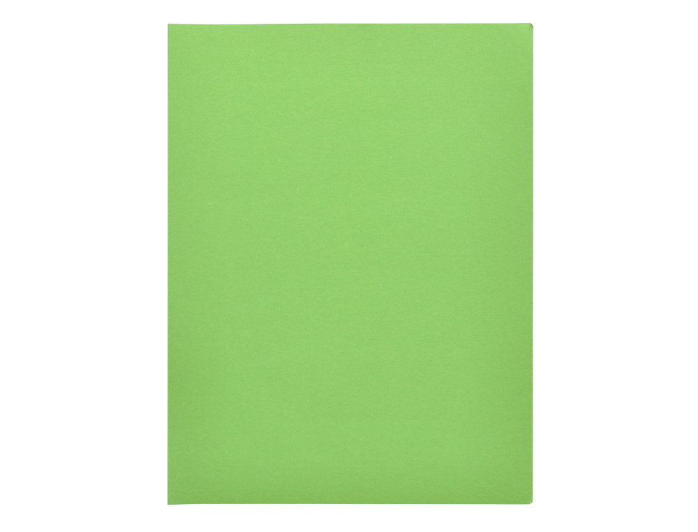 SOUS-CHEMISE LIDERPAPEL PAPIER CARTONN 180G 310X230MM DOCUMENT A4 210X297MM COLORIS PASTEL VERT INTENSE