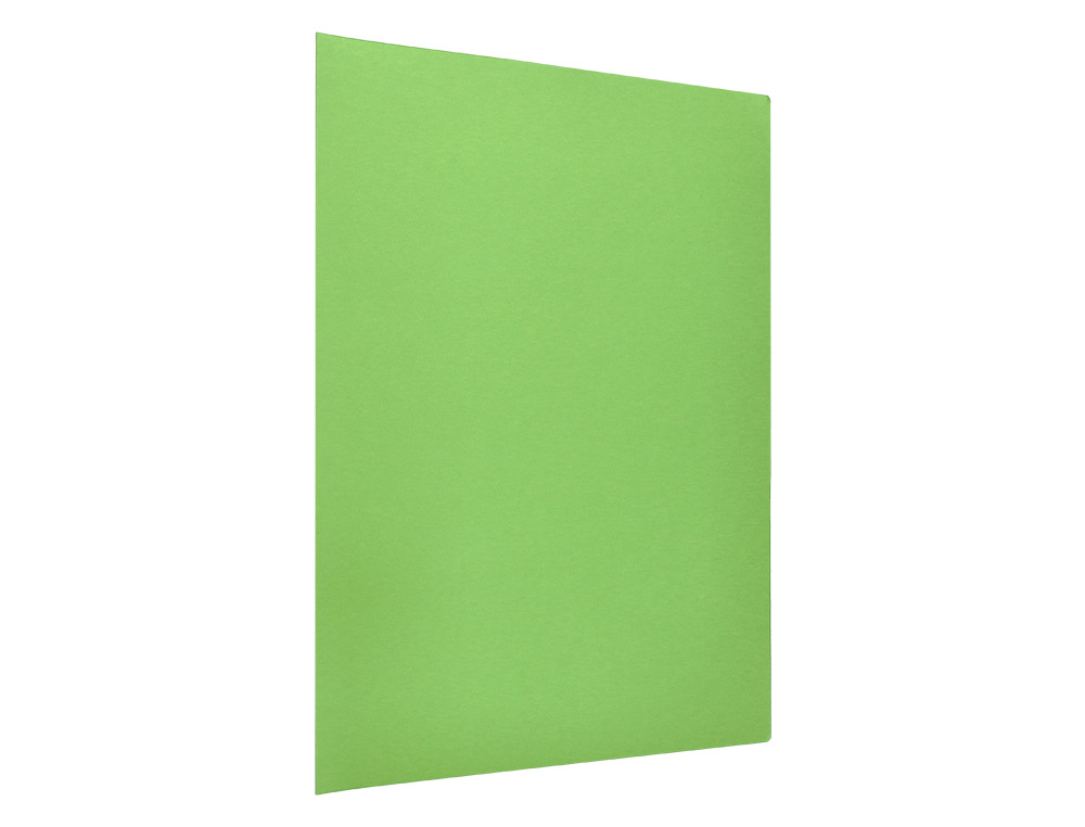 SOUS-CHEMISE LIDERPAPEL PAPIER CARTONN 180G 310X230MM DOCUMENT A4 210X297MM COLORIS PASTEL VERT INTENSE