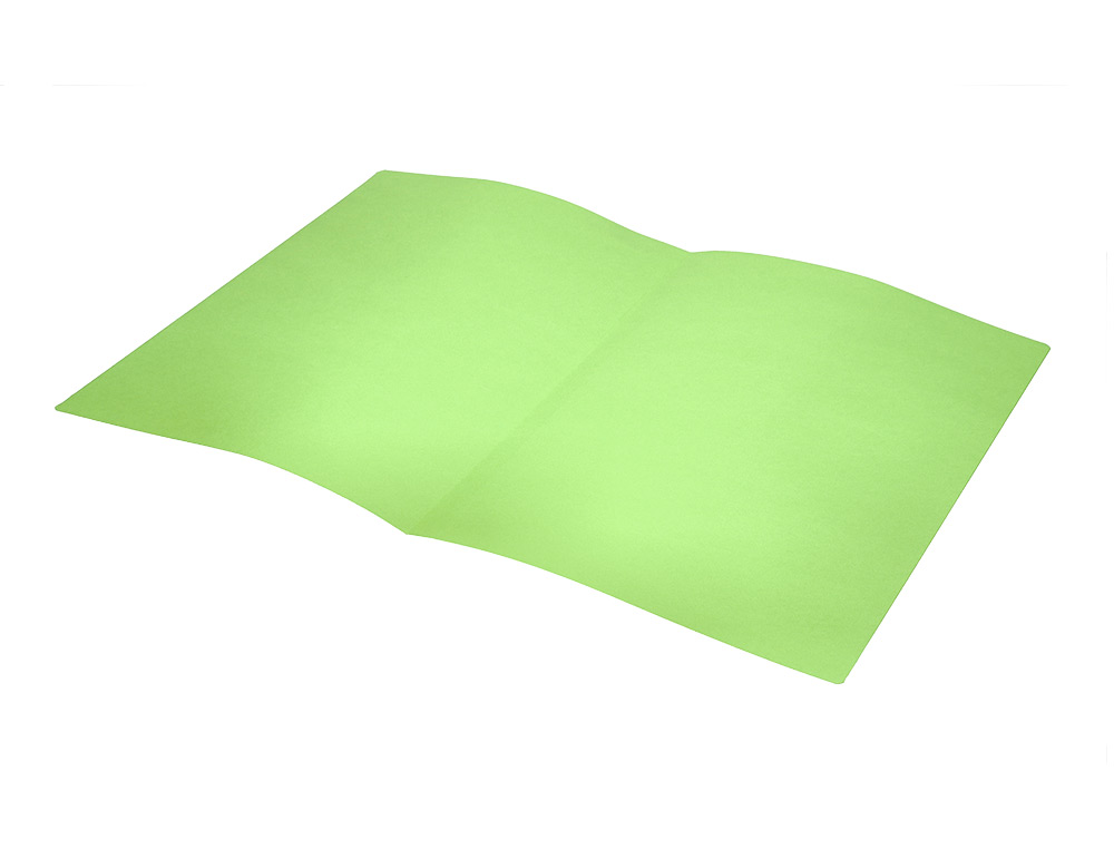 SOUS-CHEMISE LIDERPAPEL PAPIER CARTONN 180G 310X230MM DOCUMENT A4 210X297MM COLORIS PASTEL VERT INTENSE