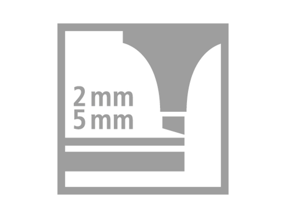 SURLIGNEUR STABILO LUMINATOR TRAC 2/5MM ENCRE LIQUIDE NIVEAU VISIBLE BASE ERGONOMIQUE COLORIS JAUNE