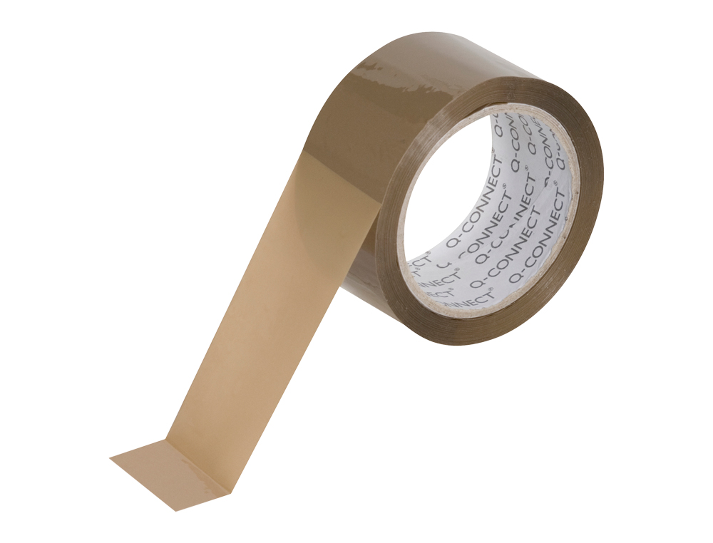 RUBAN ADHESIF Q-CONNECT ECONOMIQUE SPECIAL EMBALLAGE  HAUTE ADHERENCE 50MMX66M      COLORIS HAVANE