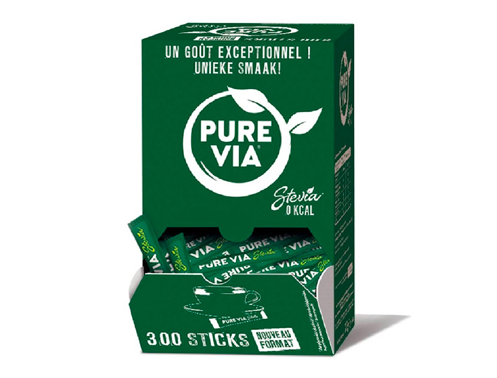 SUCRE EN POUDRE  PUREVIA STICK POUDRE STEVIA /300