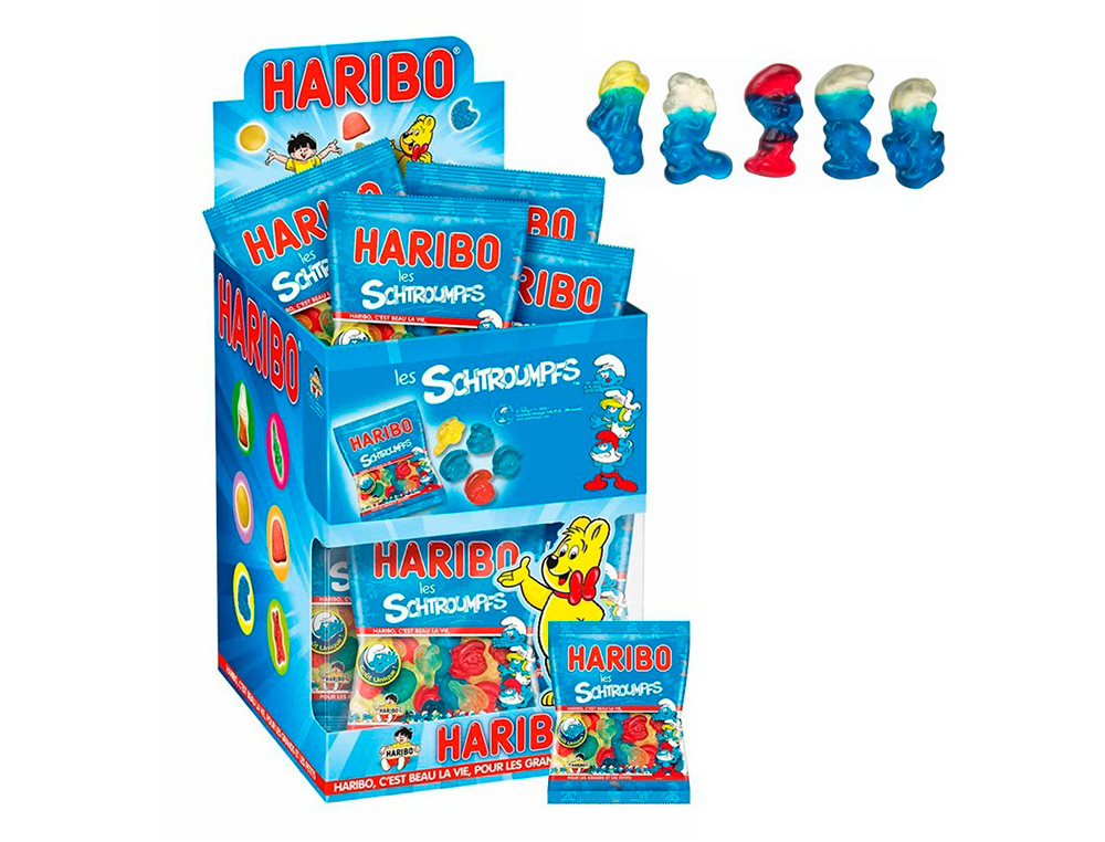 GELI HARIBO SCHTROUMPF SCHT 40G/30