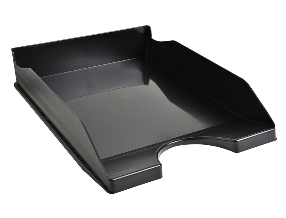 CORBEILLE COURRIER EXACOMPTA ECOTRAY OFFICE A4+ SUPERPOSABLE VERTICALE/ESCALIER COLORIS BLEU NUIT