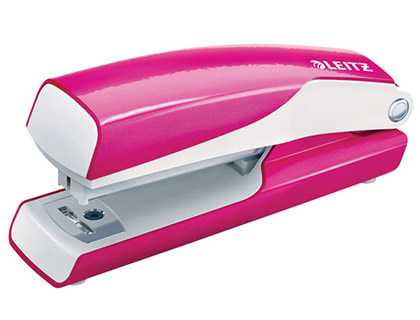AGRAFEUSE ESSELTE MINI MTAL COLORIS ROSE MTALLIS