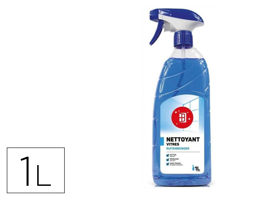 LAVE-VITRES COLDIS ACTIFF PRO NETTOIE DGRAISSE FAIT BRILLER VITRES SURFACES MODERNES PISTOLET 1L