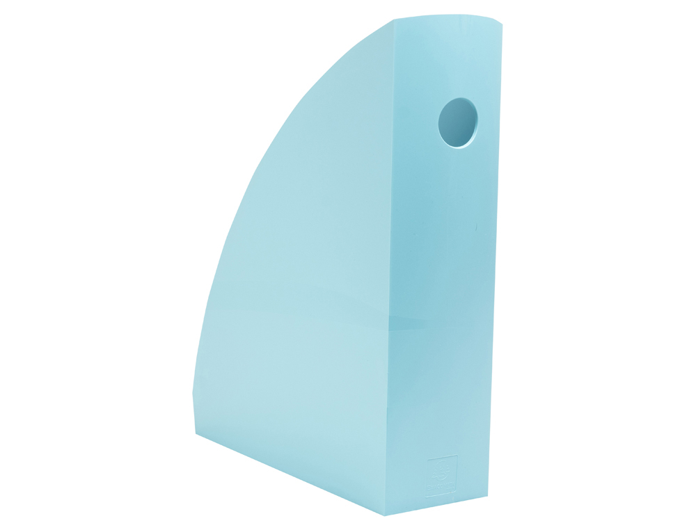PORTE-REVUES EXACOMPTA MAG-CUBE SKANDI A4+ OEILLET   DE PREHENSION COLORIS BLEU    GIVRE