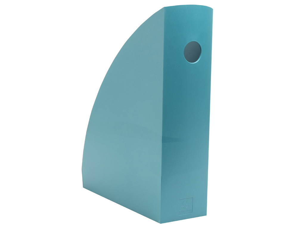 PORTE-REVUES EXACOMPTA MAG-CUBE SKANDI A4+ OEILLET   DE PREHENSION COLORIS BLEU    PACIFIQUE