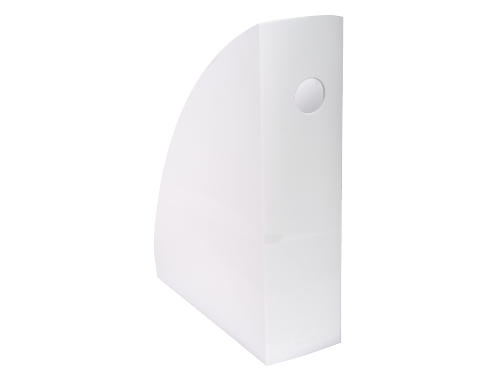 PORTE-REVUES EXACOMPTA MAG-CUBE OFFICE A4+ OEILLET   DE PREHENSION COLORIS BLANC
