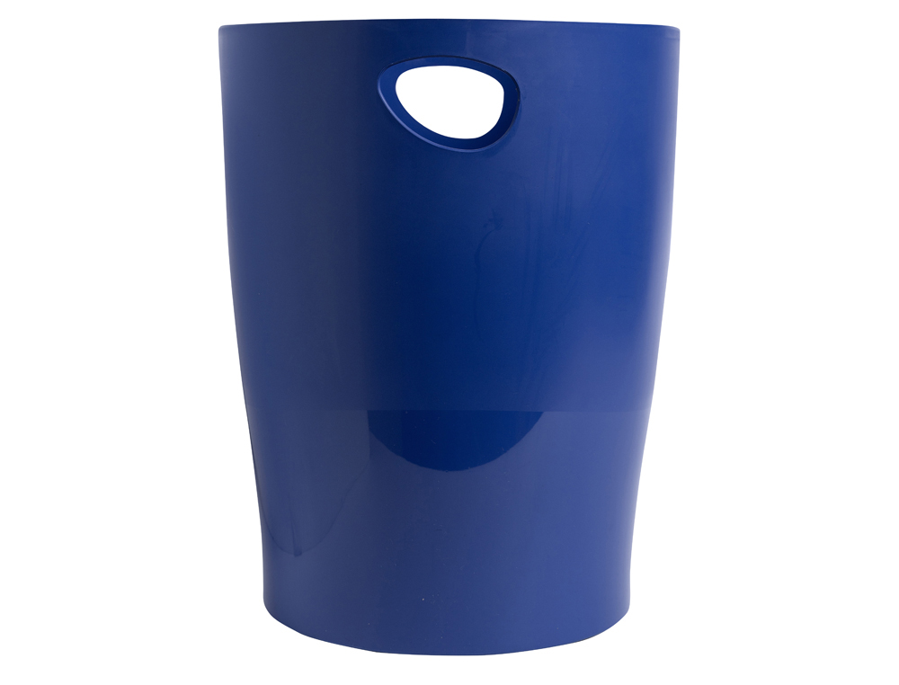 CORBEILLE A PAPIER EXACOMPTA ECOBIN BEEBLUE CAPACITE 15L   COLORIS BLEU MARINE