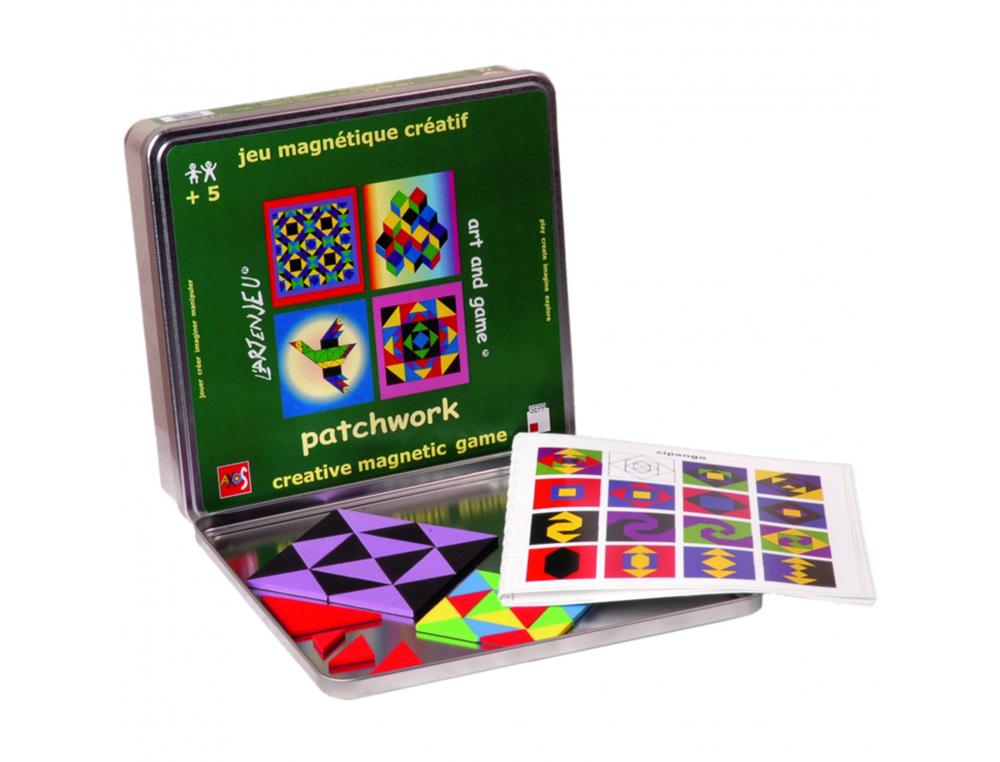 PATCHWORK SEPP INITIATION COMPOSITION MOTIFS ET         GEOMETRIE 120 PIECES DE 6     COLORIS 1 LIVRET DE MODELES
