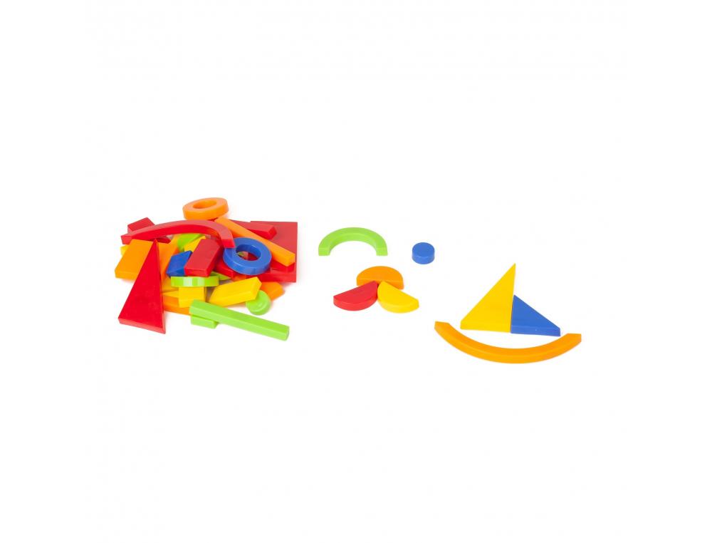 LOT DE FORMES MAGNETIQUES LAP 481 PIECES