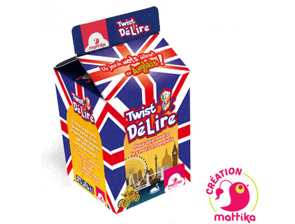 APPRENDRE L ANGLAIS EN S AMUSANT MATTIKA TWIST DELIRE  ANGLAIS 68 CARTES PICTO 1     CARTE TWIST ETC