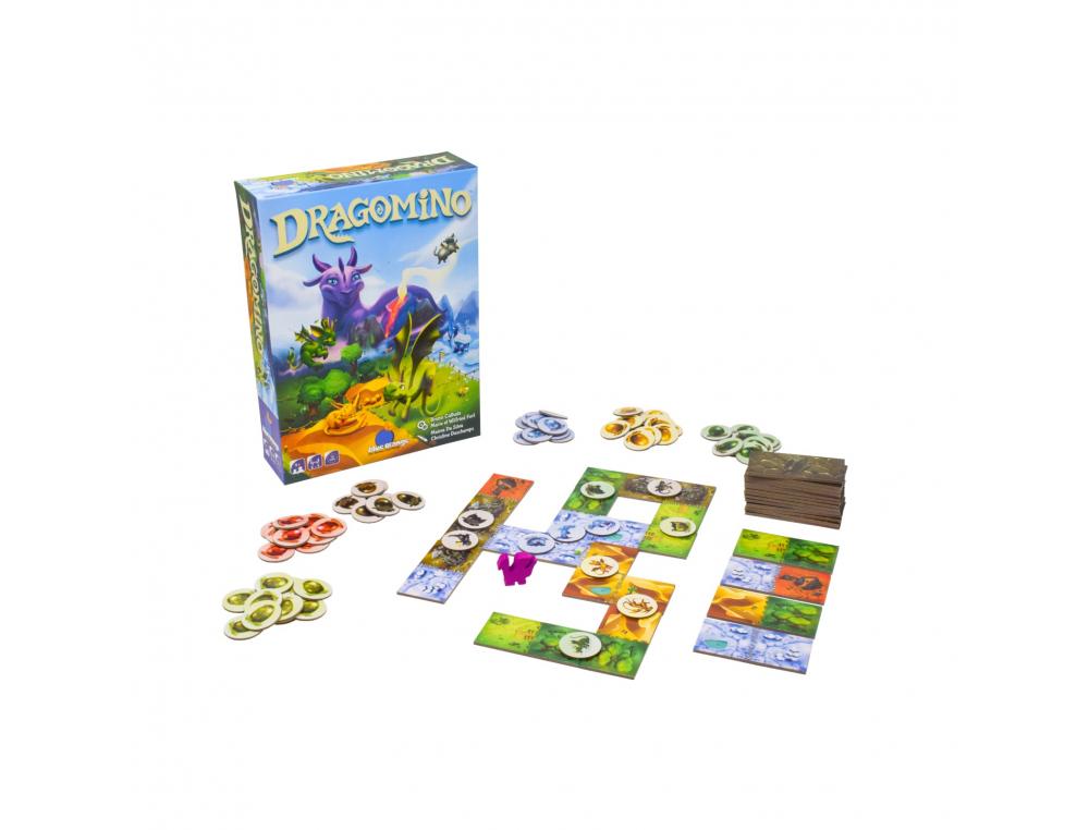 JEU EDUCATIF DRAGOMINO BLUE ORANGE