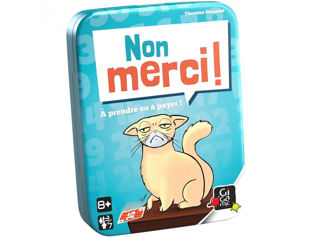 JEU DE SOCIETE NON MERCI GIGAMIC
