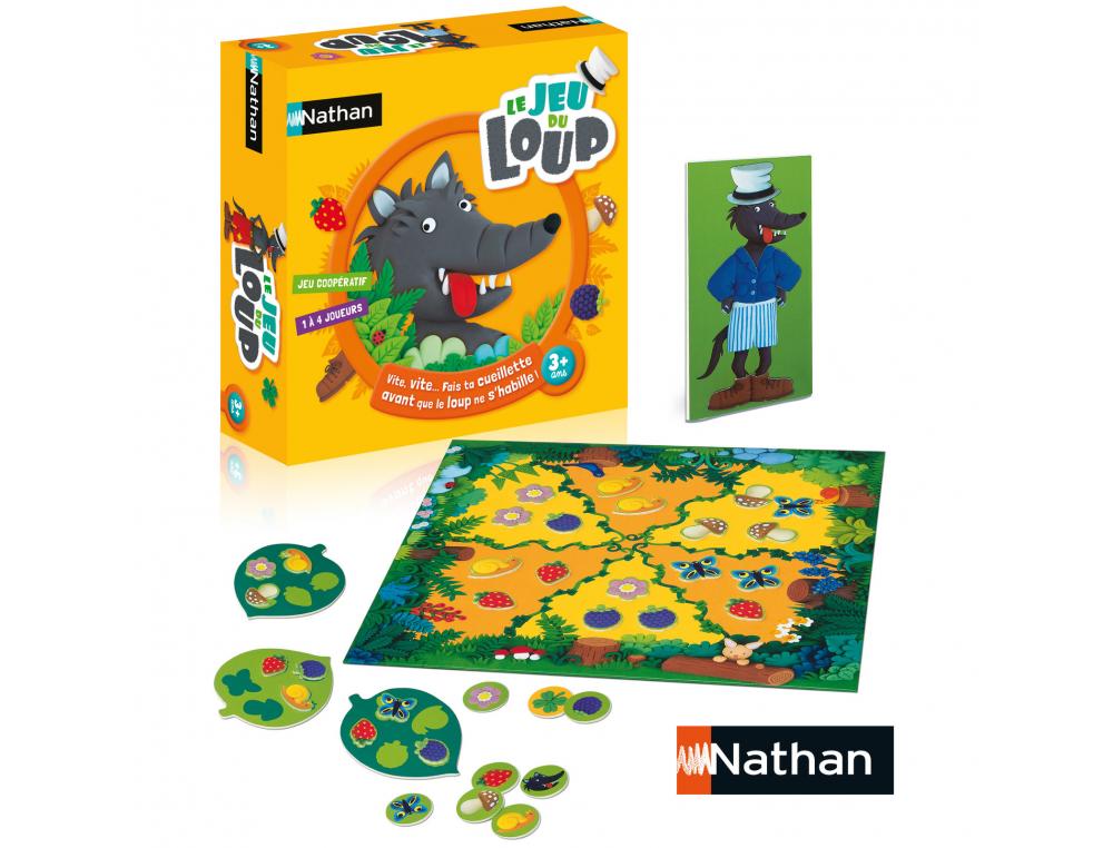 JEU COLLABORATIF LE JEU DU LOUP NATHAN