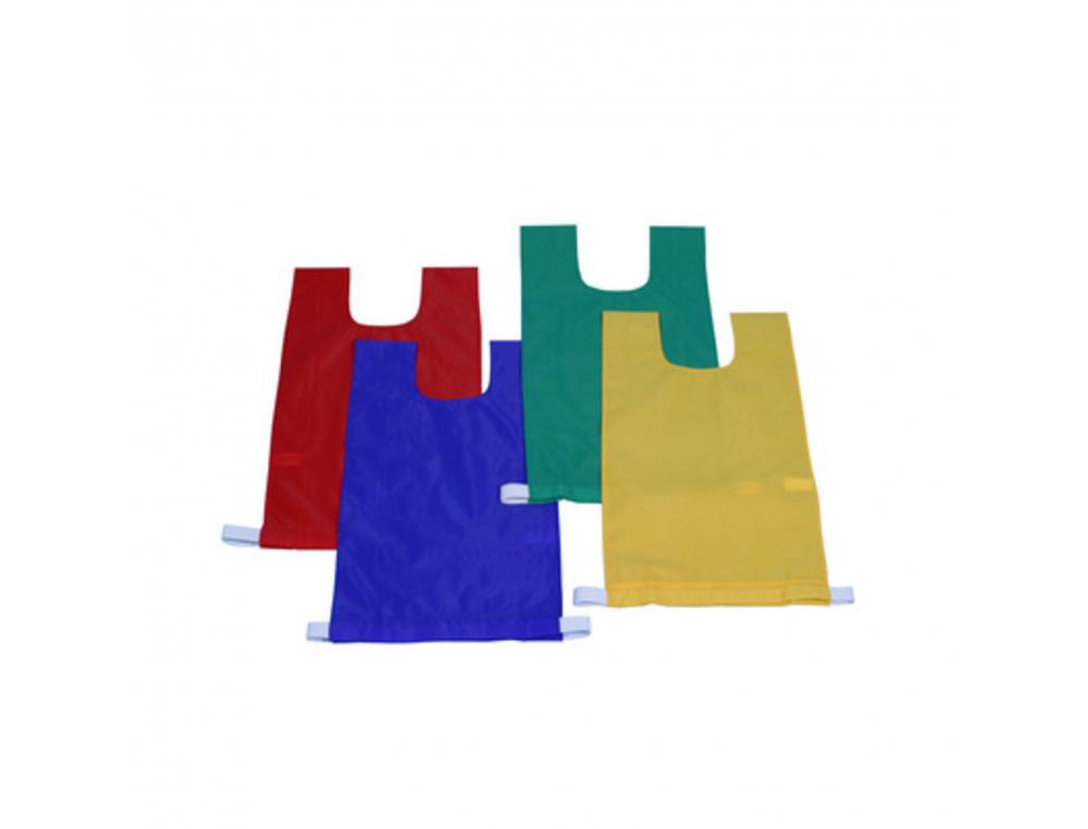CHASUBLE FIRST LOISIRS TAILLE L 60X35CM COLORIS JAUNE LOT 6 UNITES