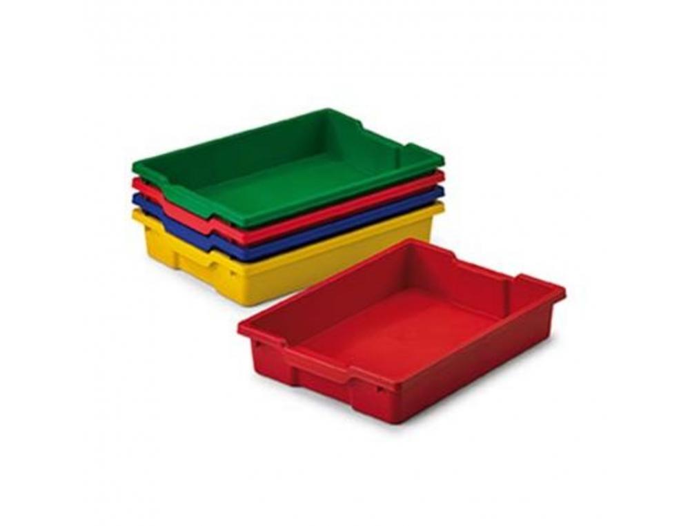 BAC RANGEMENT FAIBO POLYPRO RESISTANT RECYCLABLE          42X31X7.3CM COLORIS ROUGE